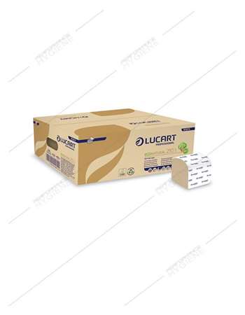 Papier toilette feuille à feuille marron Econatural 2p 10x21